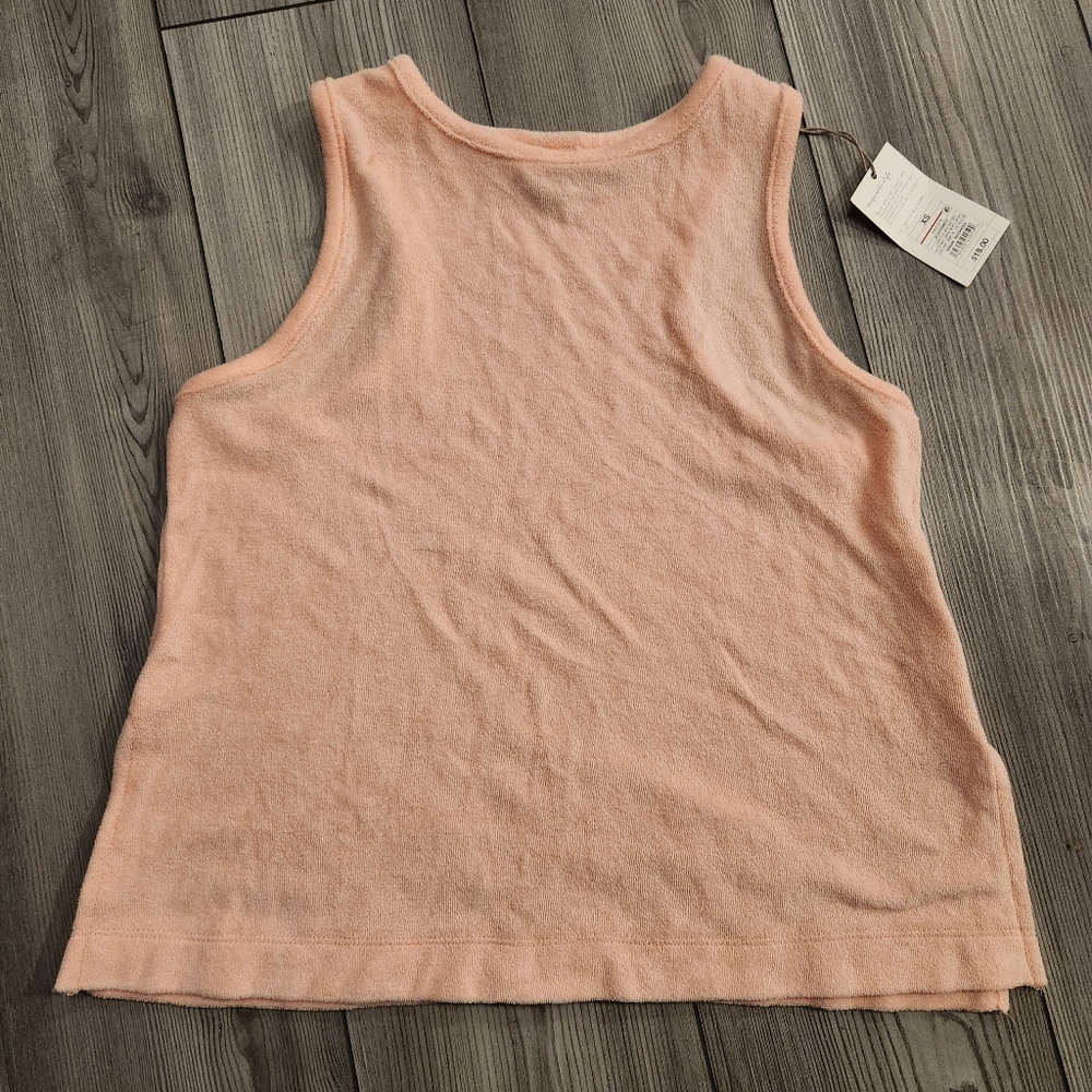 A New Day Blush Terry Cloth Tank